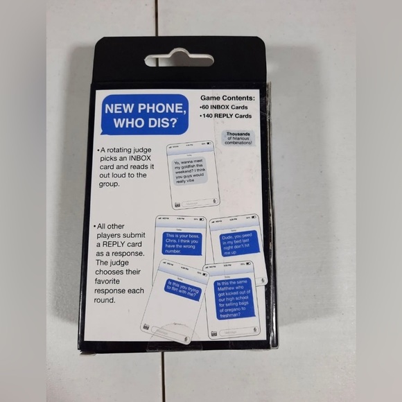 What do You Meme? New Phone, Who Dis? Card Game On the Go! BRAND NEW - Picture 2 of 6
